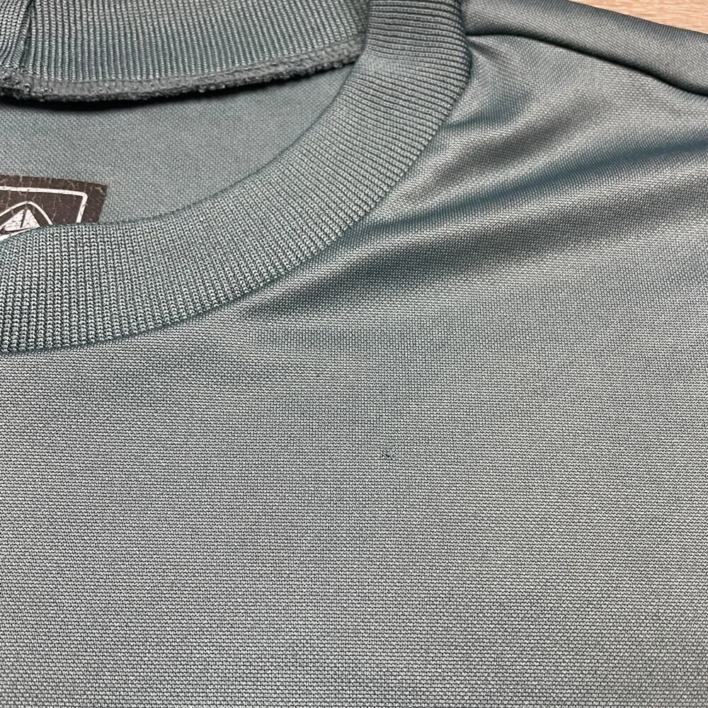 Nike Shirt Mens Large Blue ACG Outdoor Hiking Baselayer Short Sleeve